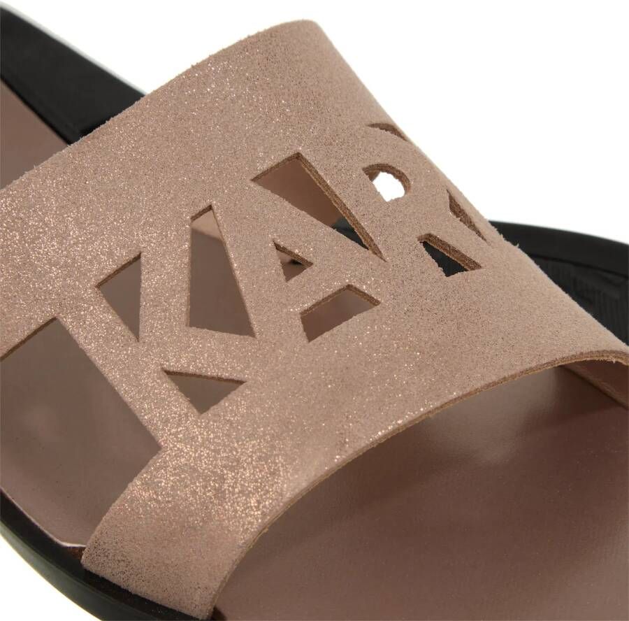 Karl Lagerfeld Slippers & Mules Skoot Ii Karl Cut-Out Sd in poeder roze