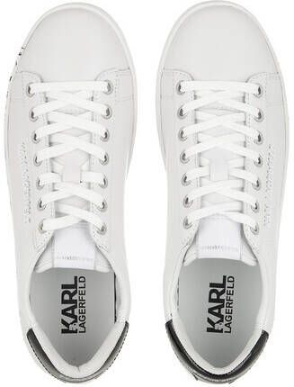 Emporio Armani Low-Top Sneakers Black Monogram Sneaker in zwart