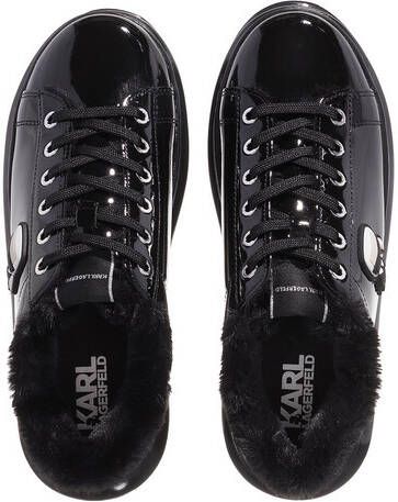 Karl Lagerfeld Sneakers Kapri Ikon Shine Lo Lace in zwart