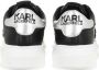 Karl Lagerfeld Lederen trainers sneakers k Ikonik Kapri Zwart Dames - Thumbnail 13