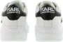 Karl Lagerfeld women's shoes leather trainers sneakers K Ikonik Kapri Wit Dames - Thumbnail 15