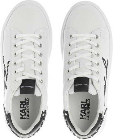 Versace Low-Top Sneakers Leather White in wit