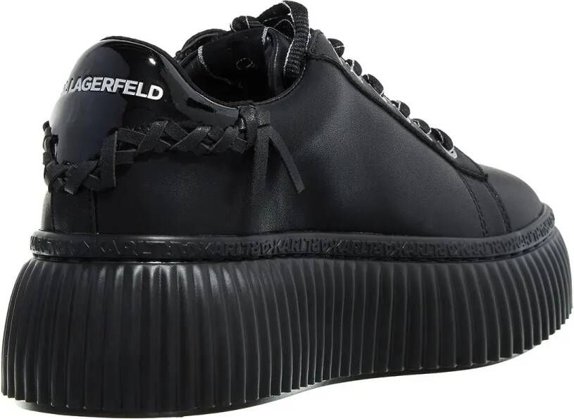 Karl Lagerfeld Sneakers Kreeper Lo Signia Rhinestone Lo in zwart