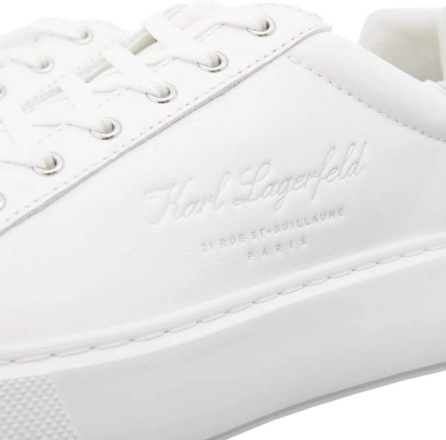 Karl Lagerfeld Sneakers Maxi Kup Hotel Karl Lo Lace in wit