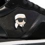 Karl Lagerfeld Sneakers Velocette Embro Nft Lo Lace in zwart - Thumbnail 7