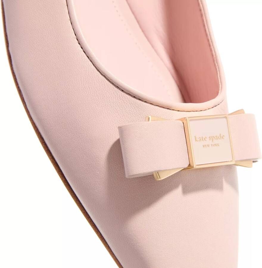 kate spade new york Loafers Bowdie Ballet in poeder roze