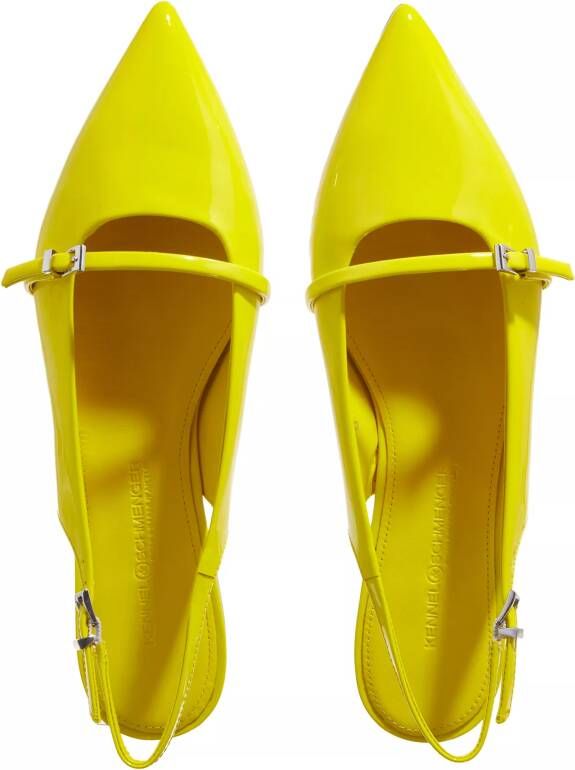 Kennel & Schmenger Loafers & ballerina schoenen Greta in geel