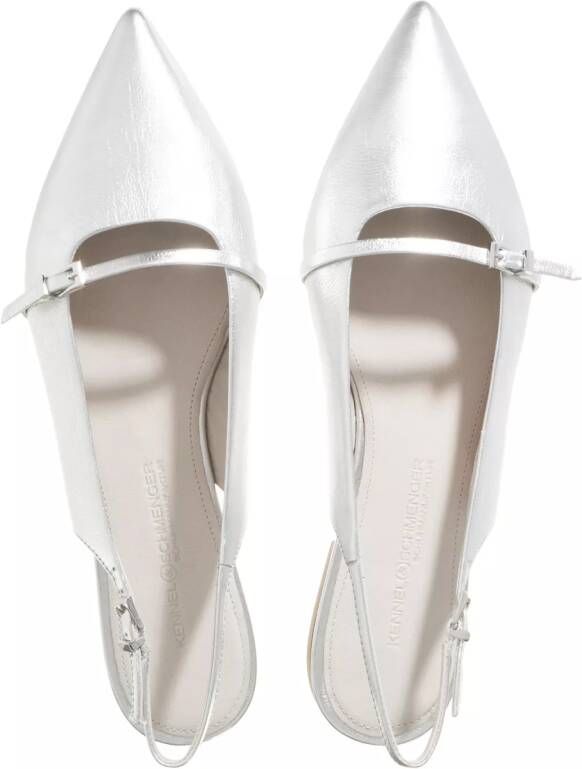 Kennel & Schmenger Loafers & ballerina schoenen Greta in zilver