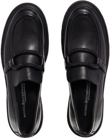 Kennel & Schmenger Loafers & ballerina schoenen Zip Loafers Leather in zwart