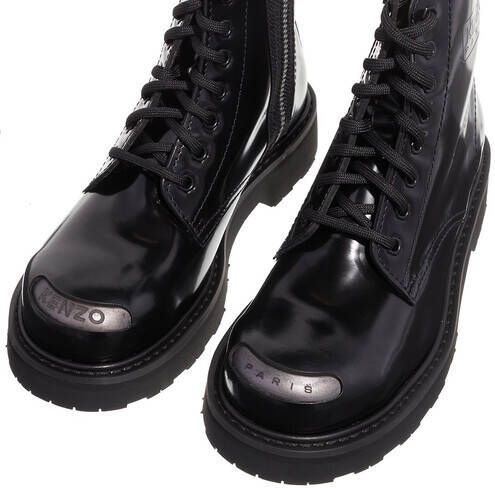 Kenzo Boots & laarzen smile Lace-Up Boots in zwart