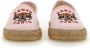 Kenzo Espadrille Slip-On in roze - Thumbnail 3