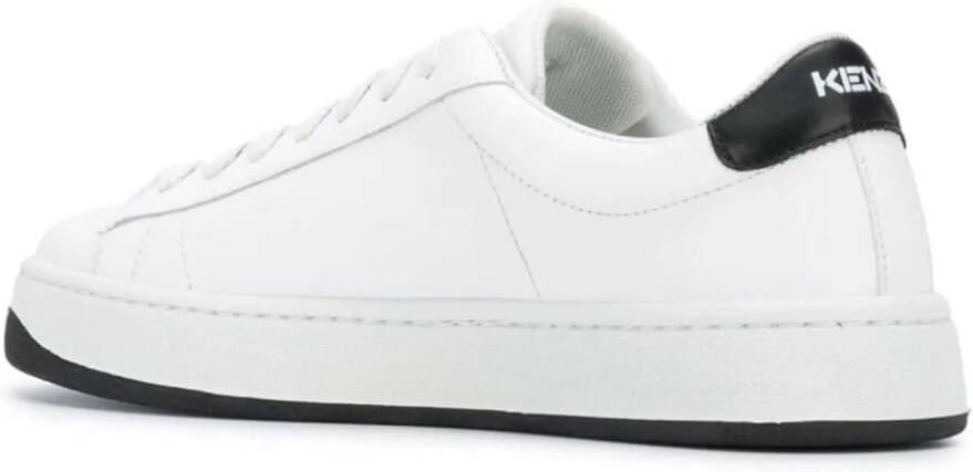 Kenzo Low-Top Sneakers Kourt K Logo Low-Top Sneakers in wit