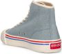 Kenzo Low-Top Sneakers school Logo High-Top Sneakers in blauw - Thumbnail 2