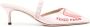 Kenzo Hoge hakken Pumps Pink in poeder roze - Thumbnail 2
