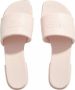 Kenzo Slippers Oki Flat Mules in poeder roze - Thumbnail 2