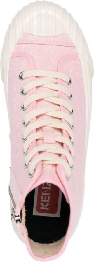 Kenzo Low-Top Sneakers Pink in poeder roze