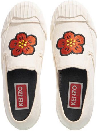 Kenzo Sneakers school Slip On Sneakers in crème