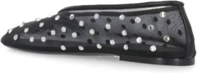 Khaite Black Marcy Flats Ballet Shoes in zwart