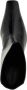 Khaite Geometrische Hak Leren Enkellaarzen Black Dames - Thumbnail 5
