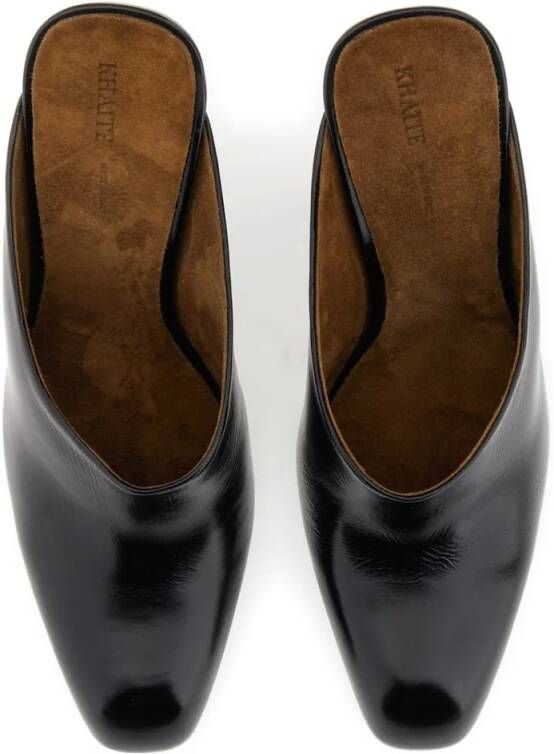 Khaite Slippers & Mules "Colt" Mules in zwart