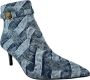 Kurt Geiger Dames Laars Blauw 3538488669 88 Kensington Flexi Ankle - Thumbnail 2
