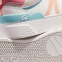 Lacoste Leren Hak Pop Sneakers Meerkleurig Dames - Thumbnail 15