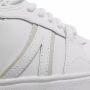 Lacoste Logo Sneaker Mat Leer Zijlabel In reliëf Vetersluiting White Dames - Thumbnail 14