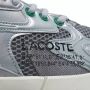 Lacoste Neo Textiel en Leren Sneakers Gray - Thumbnail 16