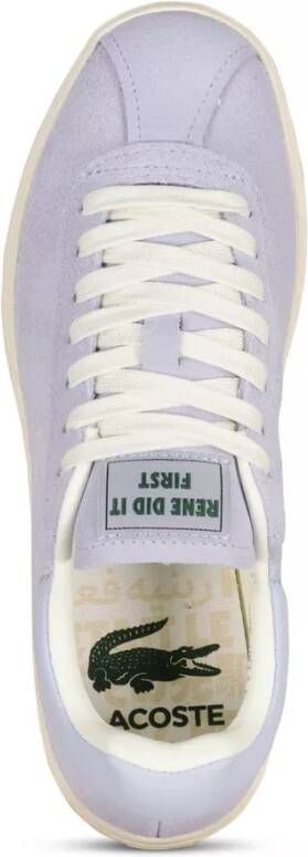 Lacoste Low-Top Sneakers Sneaker aus Veloursleder in paars