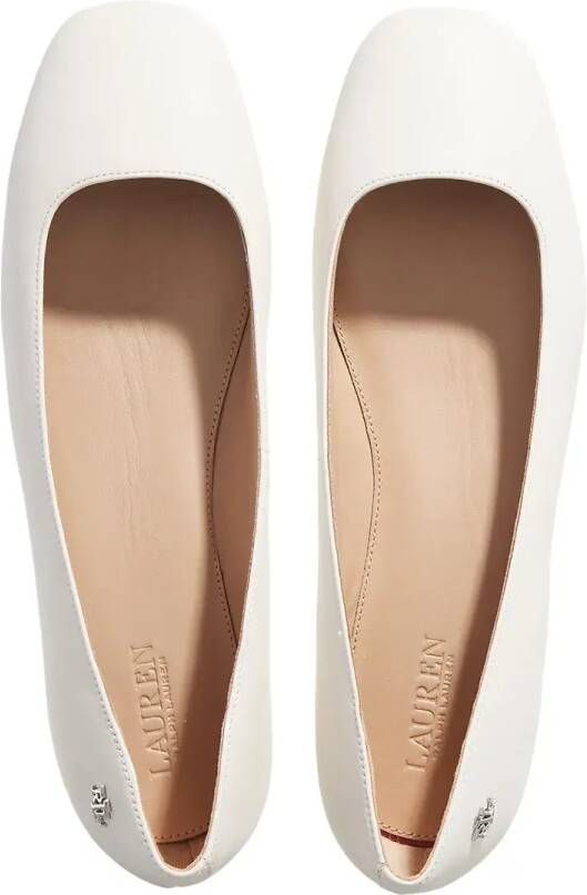 Lauren Ralph Lauren Ballerinas Emellie Bllt Flats Ballet in wit