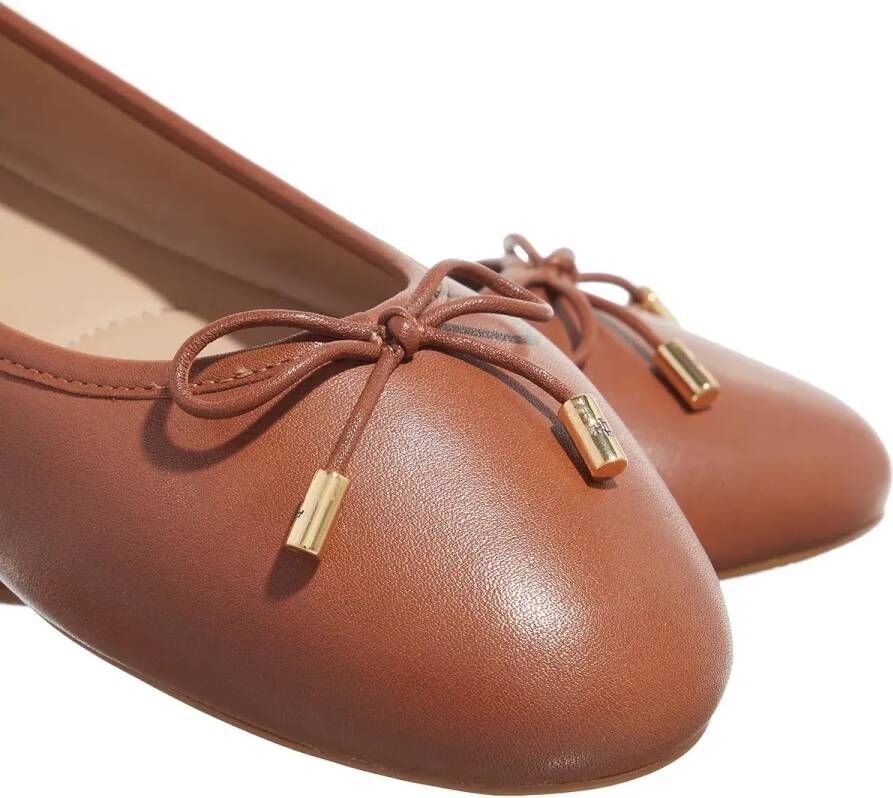 Lauren Ralph Lauren Ballerinas Jayna Flats Ballet in bruin