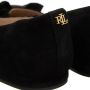 Lauren Ralph Lauren Ballerinas Londyn Bow Flats Ballet in zwart - Thumbnail 9