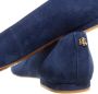 Lauren Ralph Lauren Ballerinas Londyn-Flats-Ballet in blauw - Thumbnail 4