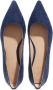 Lauren Ralph Lauren Ballerinas Londyn-Flats-Ballet in blauw - Thumbnail 5