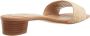 Lauren Ralph Lauren Fay Sandals Flat Sandal in beige - Thumbnail 4