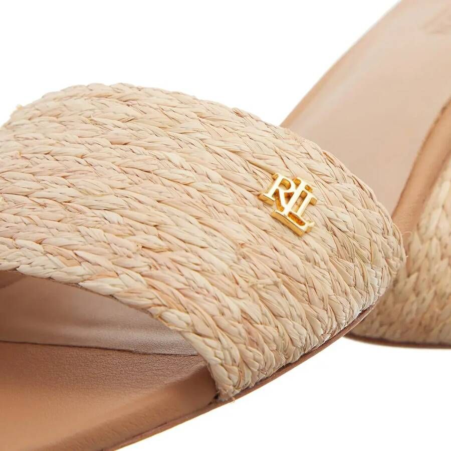Lauren Ralph Lauren Fay Sandals Flat Sandal in beige