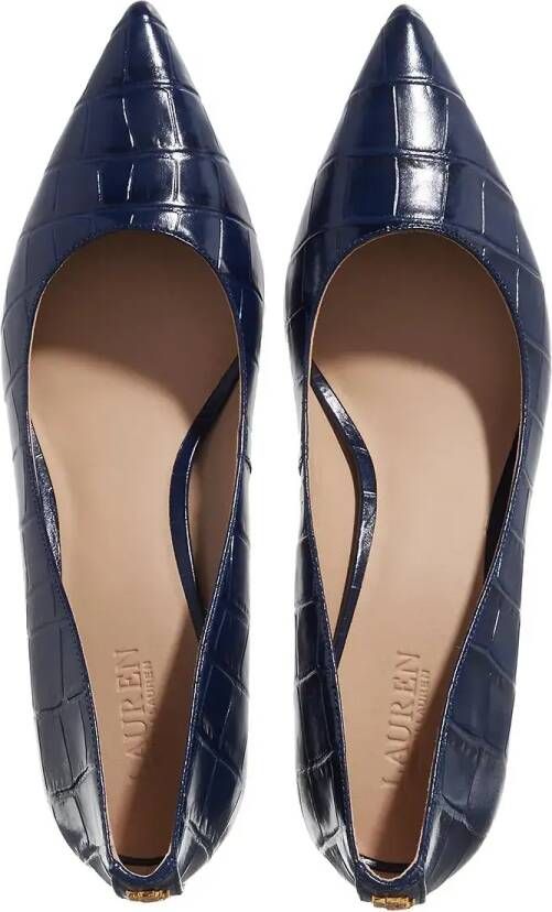 Lauren Ralph Lauren Hoge hakken Adrienne-Pumps-Closed Toe in blauw