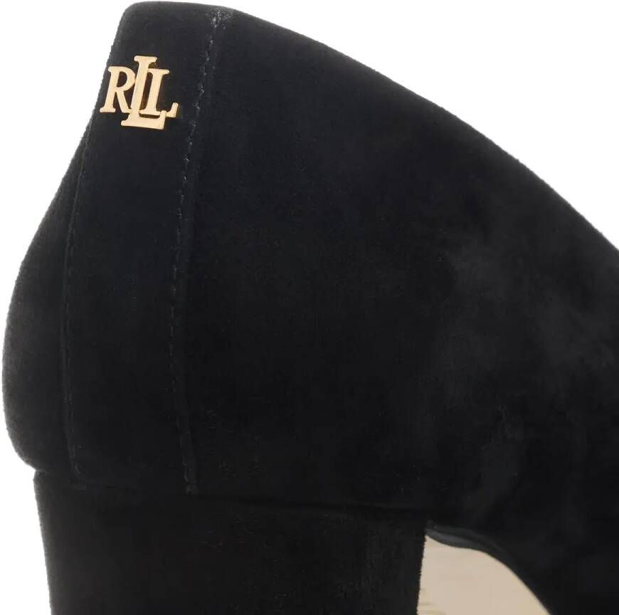 Lauren Ralph Lauren Hoge hakken Lanette Blkh-Pumps-Closed Toe in zwart