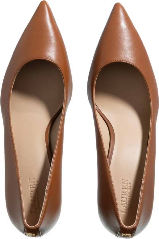 Lauren Ralph Lauren Hoge hakken Lanette-Pumps-Closed Toe in bruin
