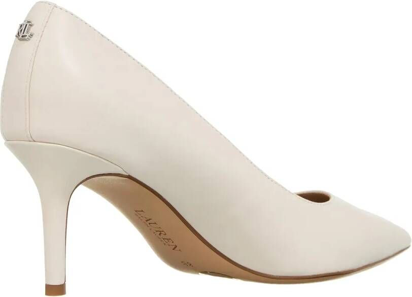 Lauren Ralph Lauren Hoge hakken Lanette Pumps Closed Toe in crème