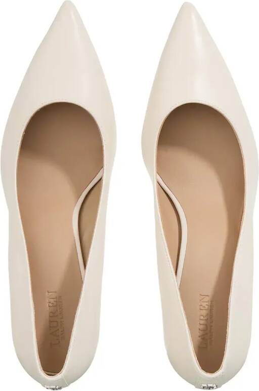Lauren Ralph Lauren Hoge hakken Lanette Pumps Closed Toe in crème