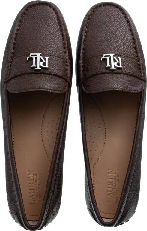 Lauren Ralph Lauren Loafers Barnsbury-Flats-Driver in bruin
