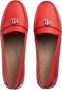Lauren Ralph Lauren Loafers Barnsbury-Flats-Driver in rood - Thumbnail 4