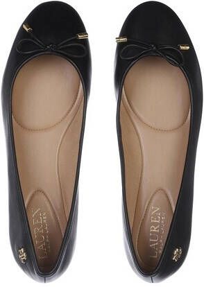 Lauren Ralph Lauren Loafers & ballerina schoenen Jayna Flats Ballet in zwart