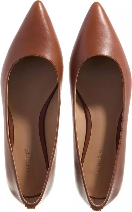 Lauren Ralph Lauren Loafers Londyn Flats Ballet in bruin
