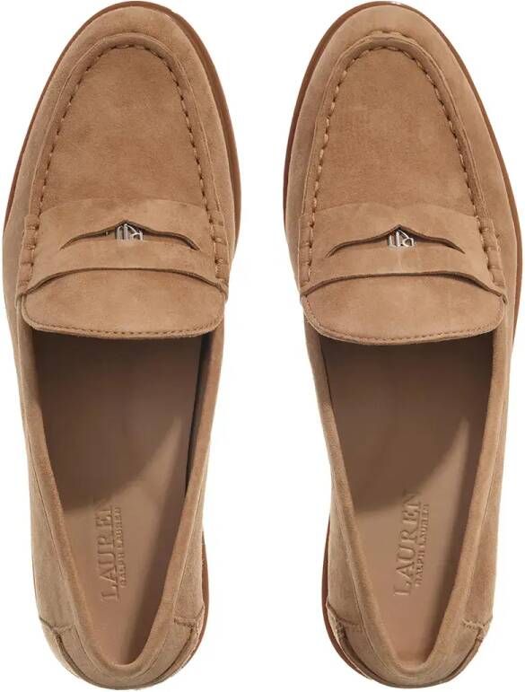 Lauren Ralph Lauren Loafers Marli-Flats-Loafer in bruin