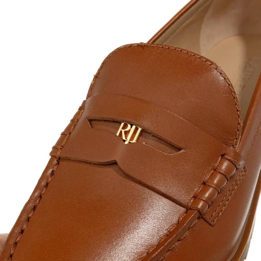Lauren Ralph Lauren Loafers Marli-Flats-Loafer in bruin