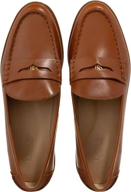 Lauren Ralph Lauren Loafers Marli-Flats-Loafer in bruin