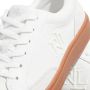 LAUREN RALPH LAUREN Lage Sneakers Dames Hailey 6 Low Top Lace Maat: 36 Materiaal: Leer Kleur: Wit - Thumbnail 4