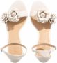 Lauren Ralph Lauren Pumps & high heels Allie Flower Sandals Heel Sandal in wit - Thumbnail 2